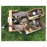 HARDWARE, PULLEYS, SAWS, FUNNEL HARDWARE, PULLEYS, SAWS, FUNNEL