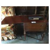 EMPTY SEWING MACHINE CABINET EMPTY SEWING MACHINE CABINET