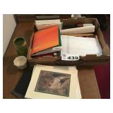 CLIPBOARDS, PICTURES, VASE CLIPBOARDS, PICTURES, VASE