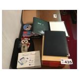 ORGANIZER, NOTE PADS, TAPE DISPENSER, TRIMMER ORGANIZER, NOTE PADS, TAPE DISPENSER, TRIMMER
