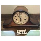 BULOVA MANTLE CLOCK W KEY BULOVA MANTLE CLOCK W KEY