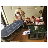 HAND CRAFTED CHRISTMAS ORNAMENTS, BOX HAND CRAFTED CHRISTMAS ORNAMENTS, BOX