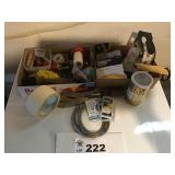 TOOLS, HORSESHOES, TAPE, BATTERIES TOOLS, HORSESHOES, TAPE, BATTERIES
