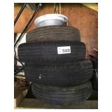 HANCOOK TIRES,P205/75R 15 2, TRAILER TIRES 2, RIM HANCOOK TIRES,P205/75R 15 2, TRAILER TIRES 2, RIM