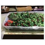 CHRISTMAS GARLAND, TOTE W WHEELS CHRISTMAS GARLAND, TOTE W WHEELS