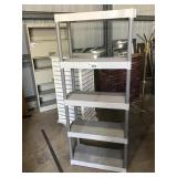 PLASTIC SHELVING UNIT PLASTIC SHELVING UNIT
