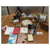 BIRDHOUSE, HOUSE DECOR, BOOKS, FLASK BIRDHOUSE, HOUSE DECOR, BOOKS, FLASK
