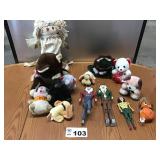 STUFFED ANIMALS, WALKING DOLLS STUFFED ANIMALS, WALKING DOLLS