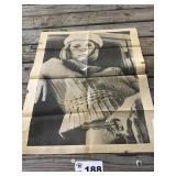 MOVIE POSTER 24 x 30 FAYE DUNAWAY MOVIE POSTER 24 x 30 FAYE DUNAWAY