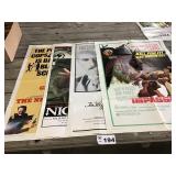 MOVIE POSTERS 26 x 40 inches. 4 qty MOVIE POSTERS 26 x 40 inches. 4 qty