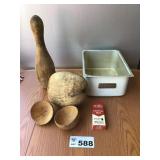 REFRIGERATOR DRAWER, COCONUTS, BOWLING PIN REFRIGERATOR DRAWER, COCONUTS, BOWLING PIN