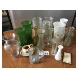 ASSORTMENT OF VASES ASSORTMENT OF VASES