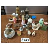 JADITE SHAKER, OLD BOTTLES, GREEN DEPRESSION, JADITE SHAKER, OLD BOTTLES, GREEN DEPRESSION,