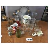 VASES, CANDLE HOLDERS, CROCK VASES, CANDLE HOLDERS, CROCK