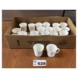 CORNINGWARE COFFEE CUPS. 24 qty CORNINGWARE COFFEE CUPS. 24 qty