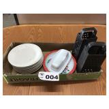 GRATERS, SALAD PLATES, BUTTER DISH GRATERS, SALAD PLATES, BUTTER DISH