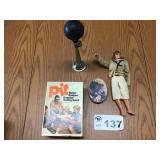 PIT BOARD GAME, CARDS, BIG JIM DOLL, HORN PIT BOARD GAME, CARDS, BIG JIM DOLL, HORN