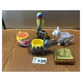 CIRCUS MUGS, TIN WIND UP TOY, BOX CIRCUS MUGS, TIN WIND UP TOY, BOX