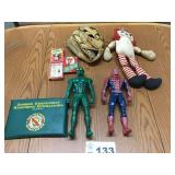 SPIDER-MAN, GREEN GOBLIN, MUSICAL RAGGEDY ANDY, SPIDER-MAN, GREEN GOBLIN, MUSICAL RAGGEDY ANDY,