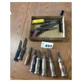 KNIVES, SAWS, KNIVES, SAWS,