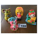 VINTAGE CERAMIC BANKS. MADE IN JAPAN ( bull is VINTAGE CERAMIC BANKS. MADE IN JAPAN ( bull is