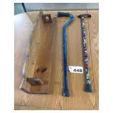 2 CANES, SHELF 2 CANES, SHELF