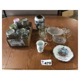 PITCHER, CRUET, GLASSWARE, JARS PITCHER, CRUET, GLASSWARE, JARS