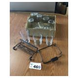 GLASSES, RACK GLASSES, RACK