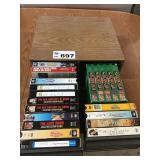 VHS MOVIES IN CASE VHS MOVIES IN CASE