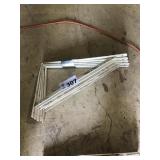 5 SHELF BRACKETS, 20 IN 5 SHELF BRACKETS, 20 IN