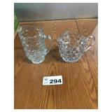 GLASS PITCHERS GLASS PITCHERS