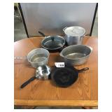 POTS AND PANS, SKILLETS POTS AND PANS, SKILLETS