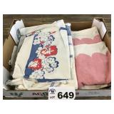 VINTAGE TABLE CLOTHS VINTAGE TABLE CLOTHS