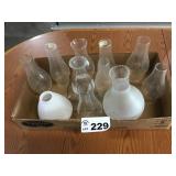 LAMP CHIMNEYS, LIGHT SHADE LAMP CHIMNEYS, LIGHT SHADE