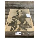 MOVIE POSTER 24 x 30 CHARLTON HESTON MOVIE POSTER 24 x 30 CHARLTON HESTON