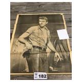 MOVIE POSTER JAMES DEAN 24 x 30 MOVIE POSTER JAMES DEAN 24 x 30