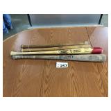 4 BASEBALL BATS 4 BASEBALL BATS