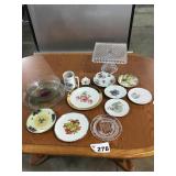 CAKE PLATE, DECORATIVE PLATES, PUNCH BOWL CAKE PLATE, DECORATIVE PLATES, PUNCH BOWL