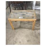 BAMBOO AND GLASS COFFEE TABLE BAMBOO AND GLASS COFFEE TABLE