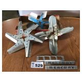 FAN BLADES, CAR EMBLEMS FAN BLADES, CAR EMBLEMS