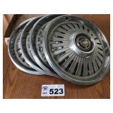 4 CHEVROLET HUBCAPS 4 CHEVROLET HUBCAPS