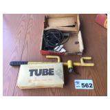 SOLDERING GUN, MOTORCYLE TUBE, THE CLUB SOLDERING GUN, MOTORCYLE TUBE, THE CLUB