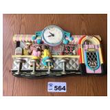 SODA SHOP CLOCK SODA SHOP CLOCK