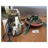 TREE STAND, OIL, SUMP PUMP TREE STAND, OIL, SUMP PUMP