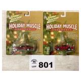 JOHNNY LIGHTNING HOLIDAY MUSCLE ORNAMENTS