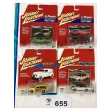 ASSORTMENT OF FOUR JOHNNY LIGHTNING