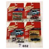 ASSORTMENT OF FOUR JOHNNY LIGHTNING