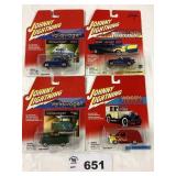 ASSORTMENT OF FOUR JOHNNY LIGHTNING