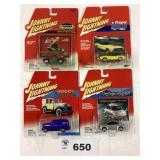 ASSORTMENT OF FOUR JOHNNY LIGHTNING