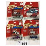 ASSORTMENT OF FOUR JOHNNY LIGHTNING